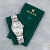 Rolex Oyster Perpetual 34 Argento Oyster 1007 Silver Lining  